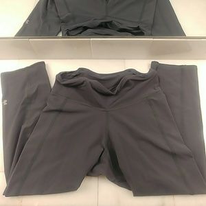 Under Armour Workout Capris Gray